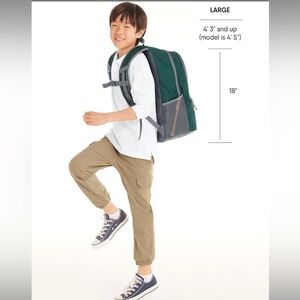 NWT Lands’ End kids classmate large Backpack